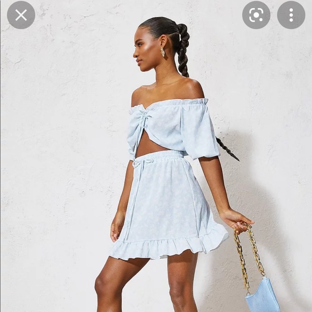 NWOT Boohoo Floral Set